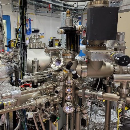 Image of a synchrotron beamline end station